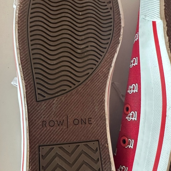 Row One Unisex St. Louis Cardinals Shoes Size M10.0/W11.5 Baseball - Picture 6 of 8